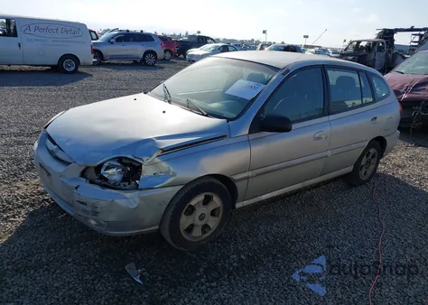 2004 Kia Rio Cinco from USA, damaged, VIN KNADC165X46211191